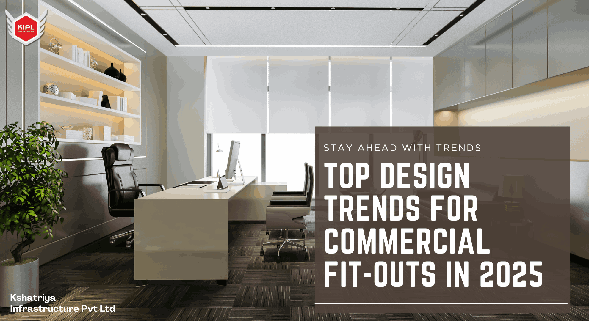 Top Design & Build Trends for Commercial Fit-Outs in 2025