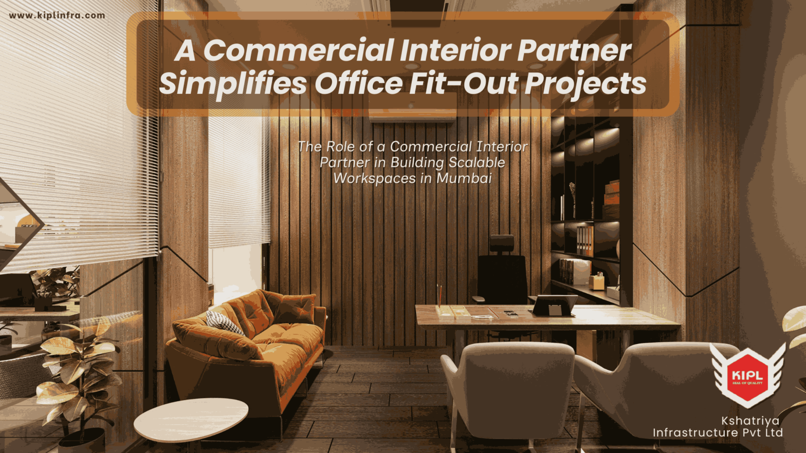 How a Commercial Interior Partner Simplifies Office Fit-Out Projects in Mumbai