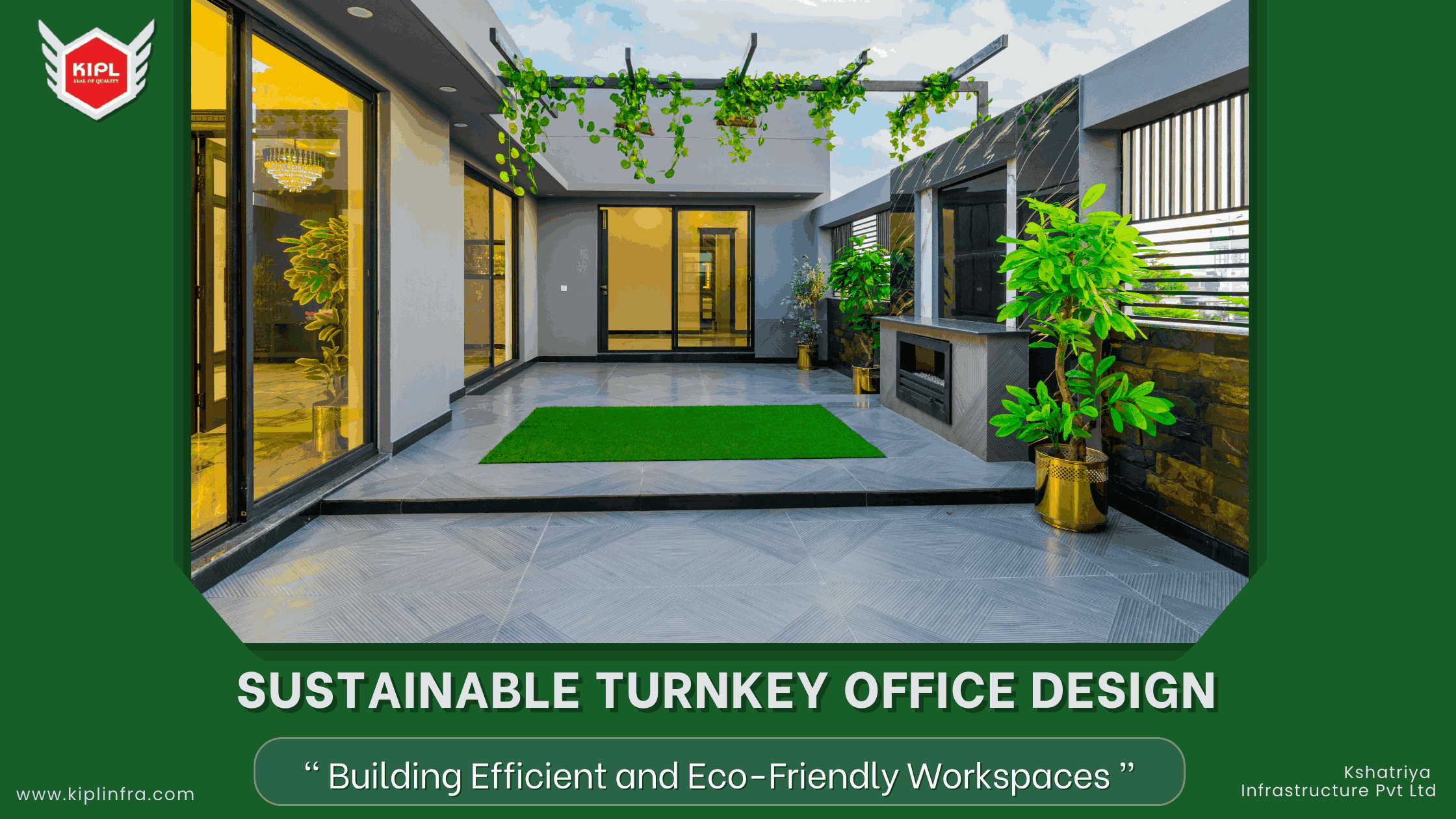 Sustainable Turnkey Office Design: Building Efficient and Eco-Friendly Workspaces
