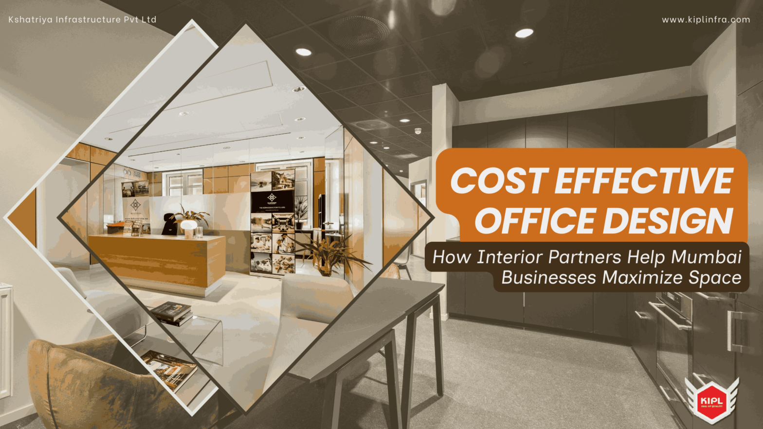 Cost-Effective Office Design How Interior Partners Help Mumbai Businesses Maximize Space