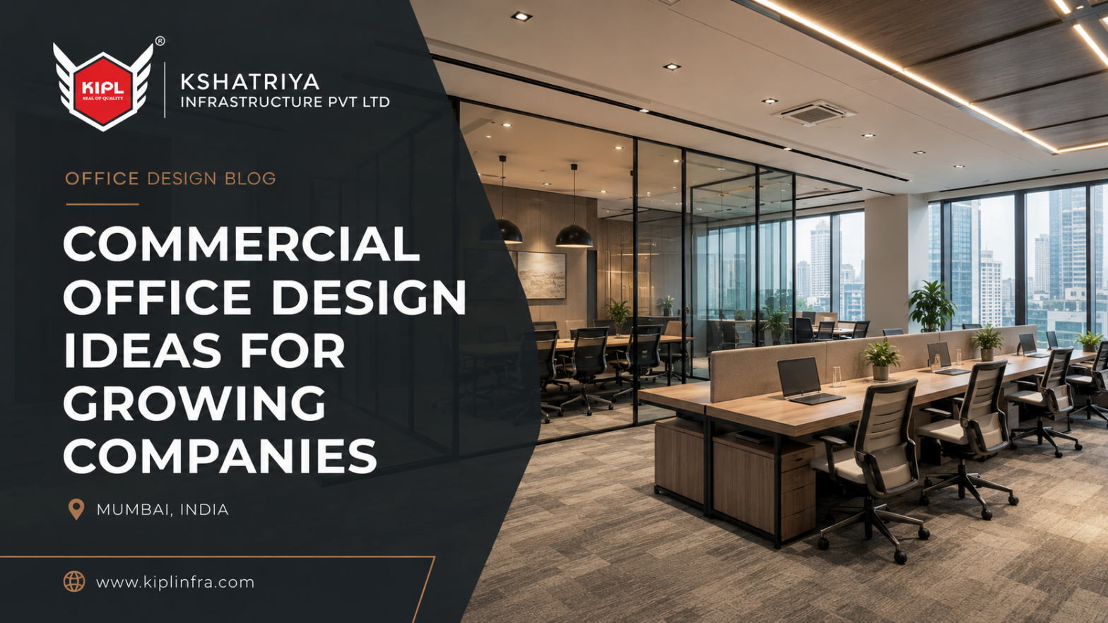 Commercial Office Design Ideas for Growing Companies in Mumbai